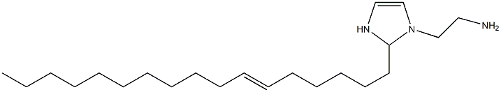 1-(2-アミノエチル)-2-(6-ヘプタデセニル)-4-イミダゾリン 化学構造式