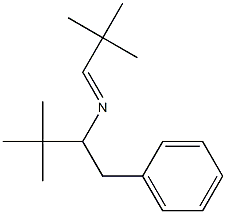 N-(1-Benzyl-2,2-dimethylpropyl)-2,2-dimethyl-1-propanimine Structure