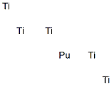 ペンタチタン-プルトニウム 化学構造式