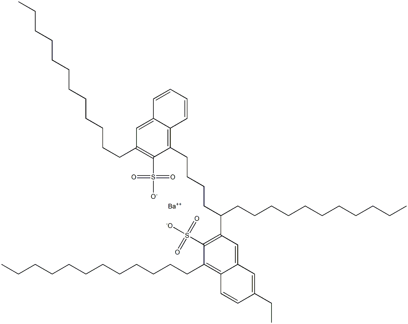 Bis(1,3-didodecyl-2-naphthalenesulfonic acid)barium salt