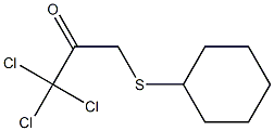  1,1,1-Trichloro-3-(cyclohexylthio)propan-2-one