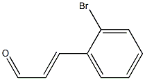 2-Bromo-trans-cinnamaldehyde Structure