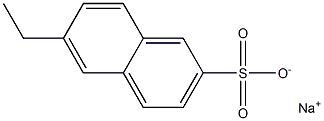 6-Ethyl-2-naphthalenesulfonic acid sodium salt 结构式