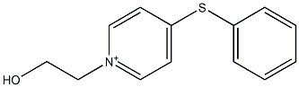 1-(2-Hydroxyethyl)-4-(phenylthio)pyridinium|