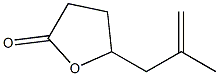 Dihydro-5-(2-methyl-2-propenyl)furan-2(3H)-one,,结构式