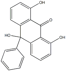 1,8,10-Trihydroxy-10-phenylanthrone