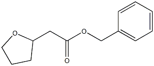 Tetrahydrofuran-2-acetic acid benzyl ester Structure