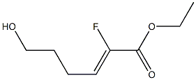 (Z)-2-Fluoro-6-hydroxy-2-hexenoic acid ethyl ester