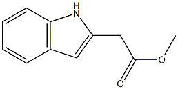 1H-Indole-2-acetic acid methyl ester Struktur