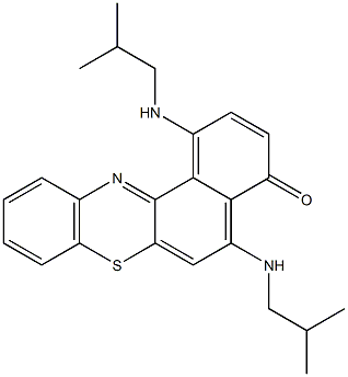 1,5-Bis(isobutylamino)-4H-benzo[a]phenothiazin-4-one