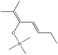 2-Methyl-3-(trimethylsilyloxy)hepta-2,4-diene