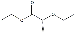 [R,(+)]-2-エトキシプロピオン酸エチル 化学構造式