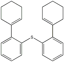 1-Cyclohexenylphenyl sulfide 结构式
