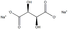 D-Tartaric acid disodium salt,,结构式