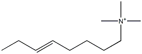 N,N,N-Trimethyl-5-octen-1-aminium|