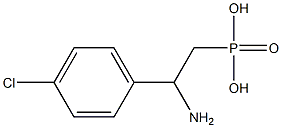 2-Amino-2-(4-chlorophenyl)ethylphosphonic acid