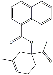 1-Naphthoic acid 1-acetyl-3-methyl-3-cyclohexenyl ester