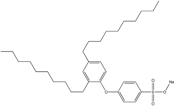 2,4-Didecyl-4'-(sodiosulfo)diphenyl ether