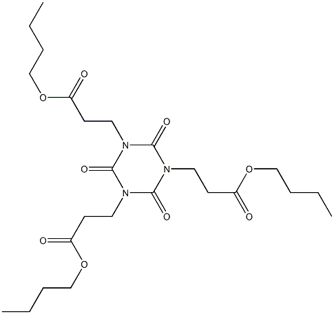 2,4,6-Trioxo-1,3,5-triazine-1,3,5(2H,4H,6H)-tripropionic acid tributyl ester