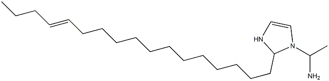 1-(1-Aminoethyl)-2-(13-heptadecenyl)-4-imidazoline Structure