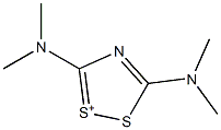 3,5-Bis(dimethylamino)-1,2-dithia-4-aza-2,4-cyclopentadiene-2-ium