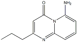 6-Amino-2-propyl-4H-pyrido[1,2-a]pyrimidin-4-one Structure