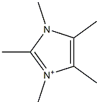 1,2,3,4,5-Pentamethyl-3H-imidazole-1-ium Structure