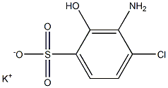 3-Amino-4-chloro-2-hydroxybenzenesulfonic acid potassium salt|