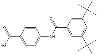 4-(3,5-Di-tert-butylbenzoylamino)benzoic acid