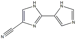 2,5'-Bi[1H-imidazole]-4-carbonitrile Structure