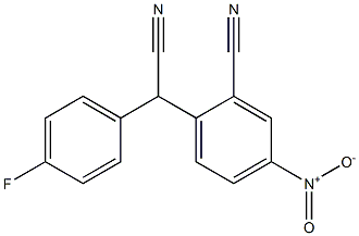 (2-Cyano-4-nitrophenyl)(4-fluorophenyl)acetonitrile|