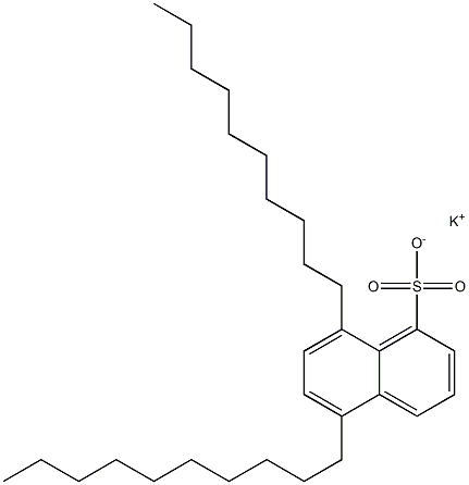 5,8-Didecyl-1-naphthalenesulfonic acid potassium salt|