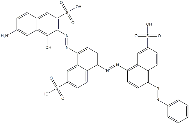 8-[(7-Amino-1-hydroxy-3-sulfo-2-naphtyl)azo]-5-[[4-(phenylazo)-7-sulfo-1-naphtyl]azo]-2-naphthalenesulfonic acid