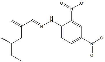 [S,(+)]-4-Methyl-2-methylenehexanal (2,4-dinitrophenyl)hydrazone