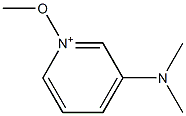3-(Dimethylamino)-1-methoxypyridin-1-ium,,结构式