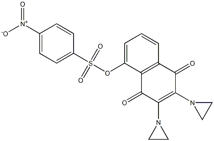 2,3-Bis(1-aziridinyl)-5-(4-nitrophenylsulfonyloxy)-1,4-naphthoquinone