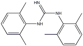 1,3-Bis(2,6-dimethylphenyl)guanidine,,结构式