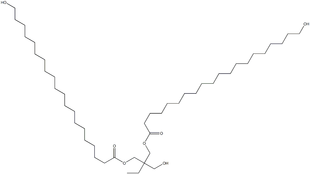 Bis(20-hydroxyicosanoic acid)2-ethyl-2-(hydroxymethyl)-1,3-propanediyl ester