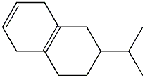 1,2,3,4,5,8-Hexahydro-2-isopropylnaphthalene Structure