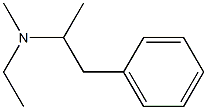 2-(Phenyl)-1-methyl-N-ethyl-N-methylethanamine Structure