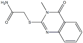 2-(2-Amino-2-oxoethylthio)-3-methyl-quinazolin-4(3H)-one