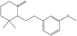 3,3-Dimethyl-1-methylene-2-[2-(3-methoxyphenyl)ethyl]cyclohexane