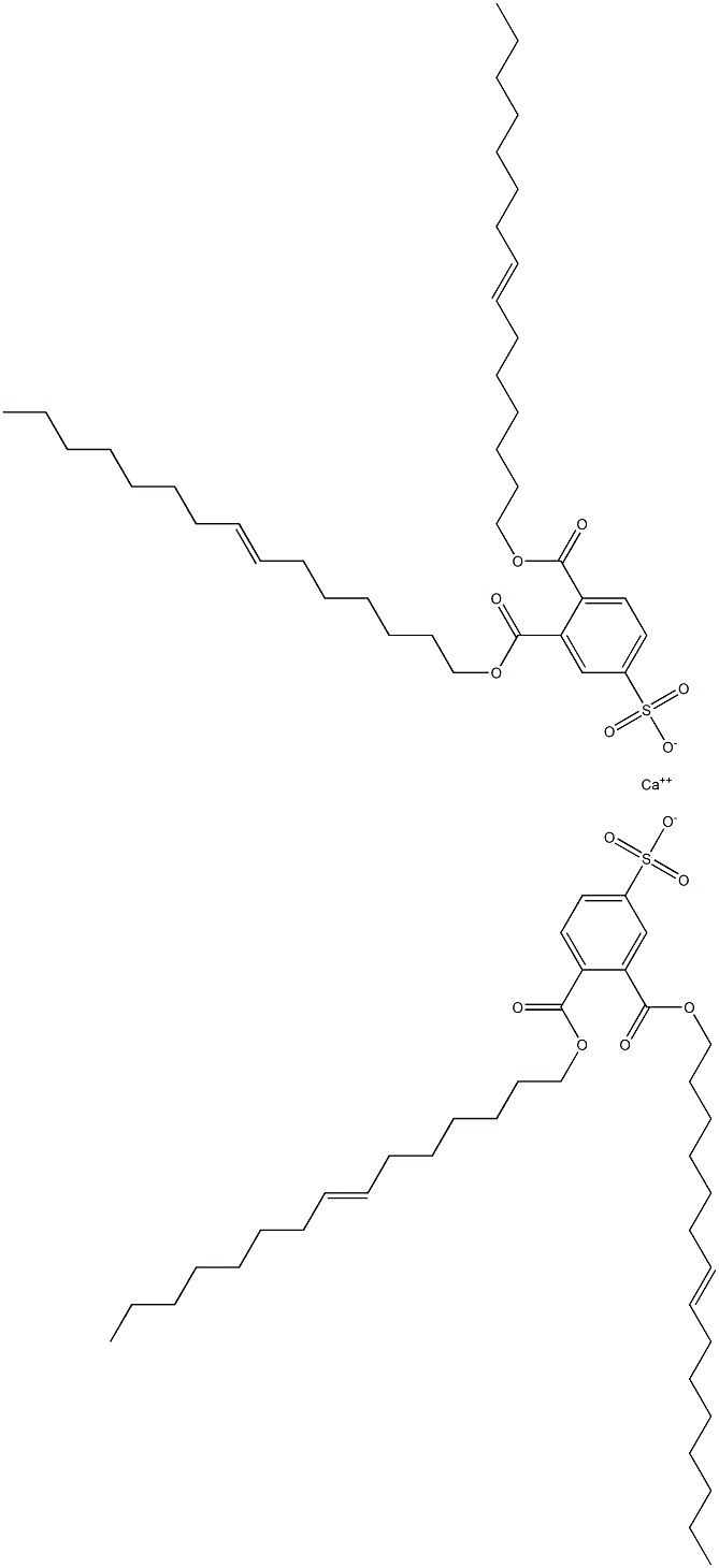 Bis[3,4-di(7-pentadecenyloxycarbonyl)benzenesulfonic acid]calcium salt