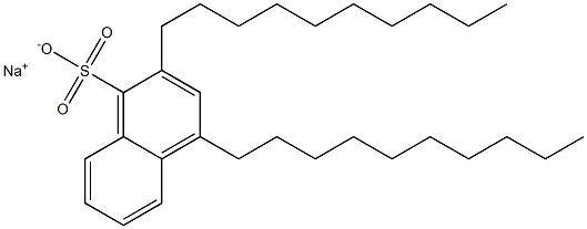  2,4-Didecyl-1-naphthalenesulfonic acid sodium salt