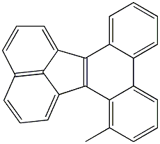 1-Methyldibenzo[j,l]fluoranthene Structure