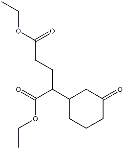 2-(3-Oxocyclohexyl)pentanedioic acid diethyl ester