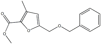 3-Methyl-5-[(benzyloxy)methyl]furan-2-carboxylic acid methyl ester