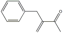 3-メチレン-4-フェニル-2-ブタノン 化学構造式