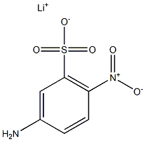 3-Amino-6-nitrobenzenesulfonic acid lithium salt