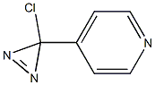 3-(4-Pyridyl)-3-chloro-3H-diazirine Structure